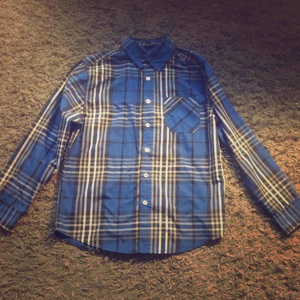 Faded glory flannel Button down, negotiable